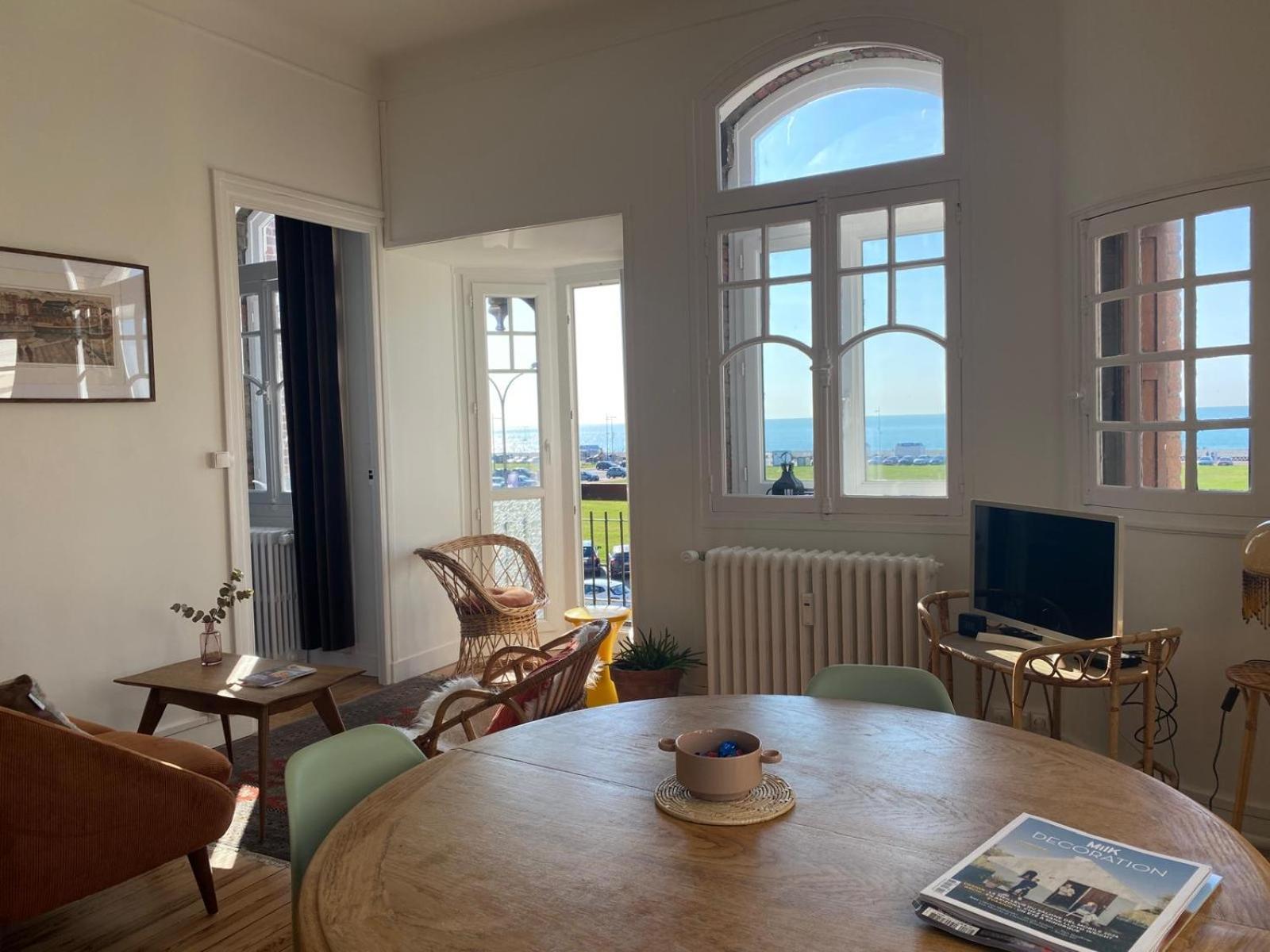 L'Ecume Des Jours Vue Mer Dieppe Exterior foto