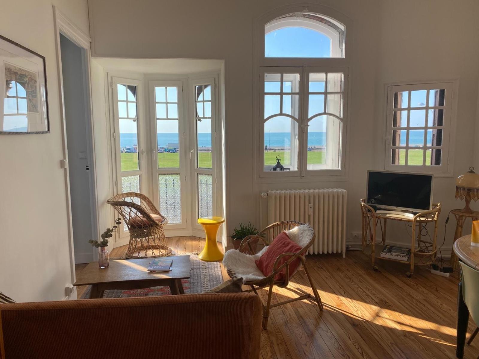 L'Ecume Des Jours Vue Mer Dieppe Exterior foto